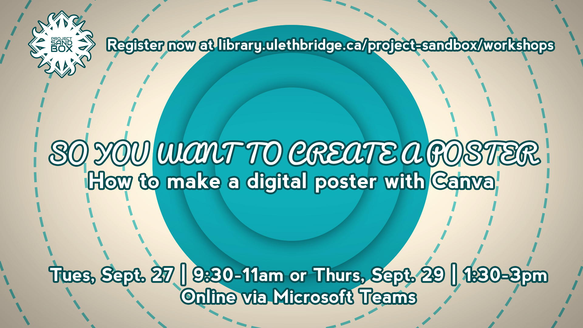 So you want to create a poster with Canva September 29 Notice Board